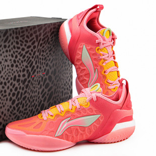 李宁驭帅19V2篮球鞋2025新款男子回弹减震实战低帮运动鞋 ABAV049