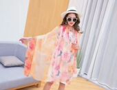 百搭薄纱巾 披肩围巾两用百变沙滩巾韩版 春秋雪纺丝巾女士夏季 长款