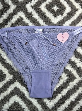 119元5条6ixty8ight专柜正品慵懒薰衣草高叉性感内裤 底裤PT14485