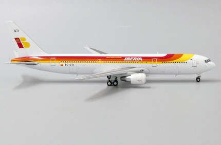 1:400 飞机模型 合金 伊比利亚航空 B767-300ER EC-GTI