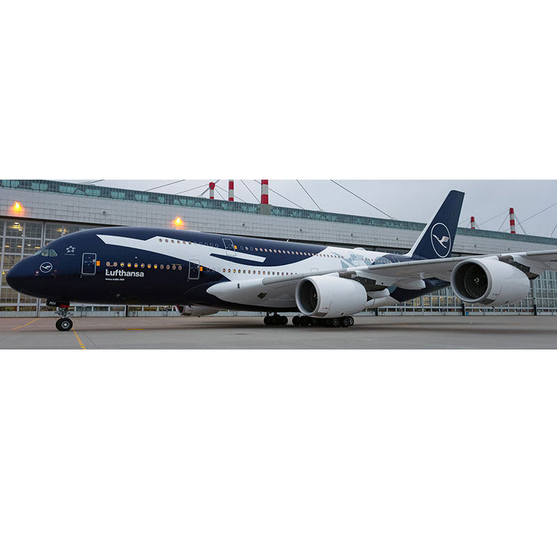 预:AV 1:400 飞机模型 汉莎航空 A380 D-AIMH 100周年 起落架可拆
