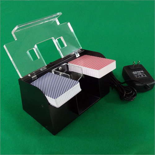 扑克牌自动金属洗牌机