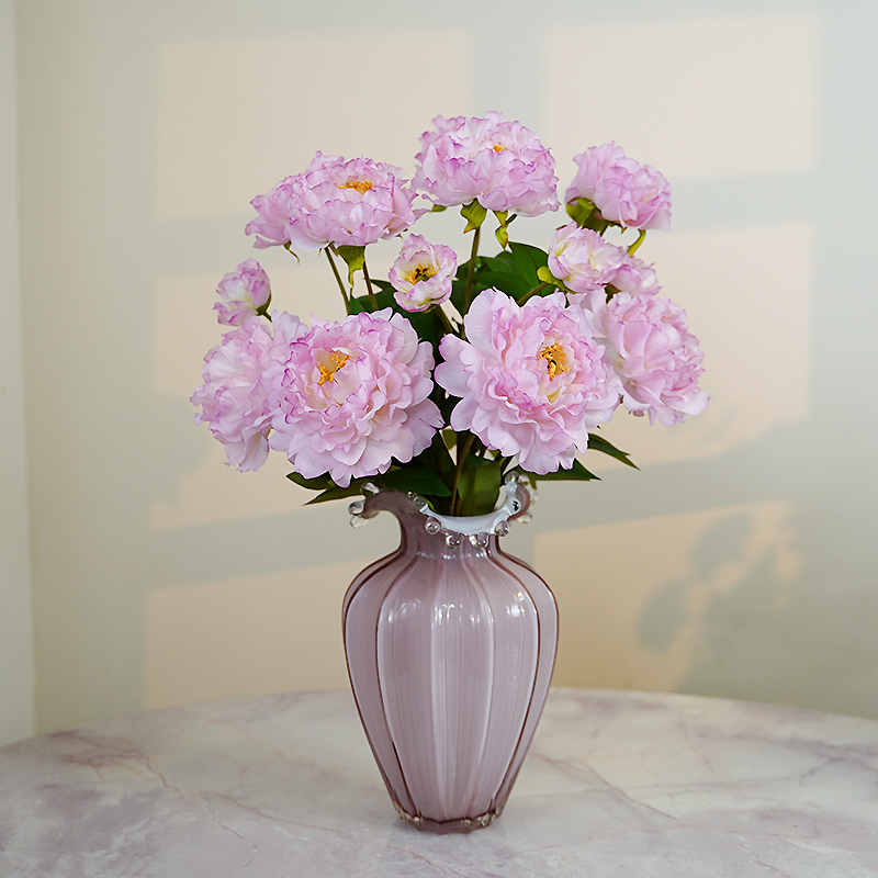 芍药牡丹仿真花假花摆设