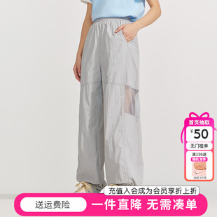 笛莎童装女童裤子夏季新款青少年儿童大童初中生束脚裤运动裤薄款