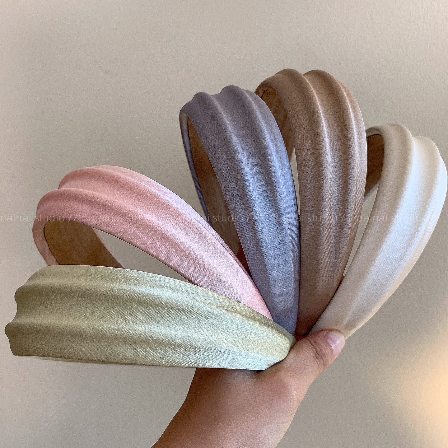 高颅顶发箍~韩国清新宽边头箍女夏天2025新款头箍时尚发卡发饰女