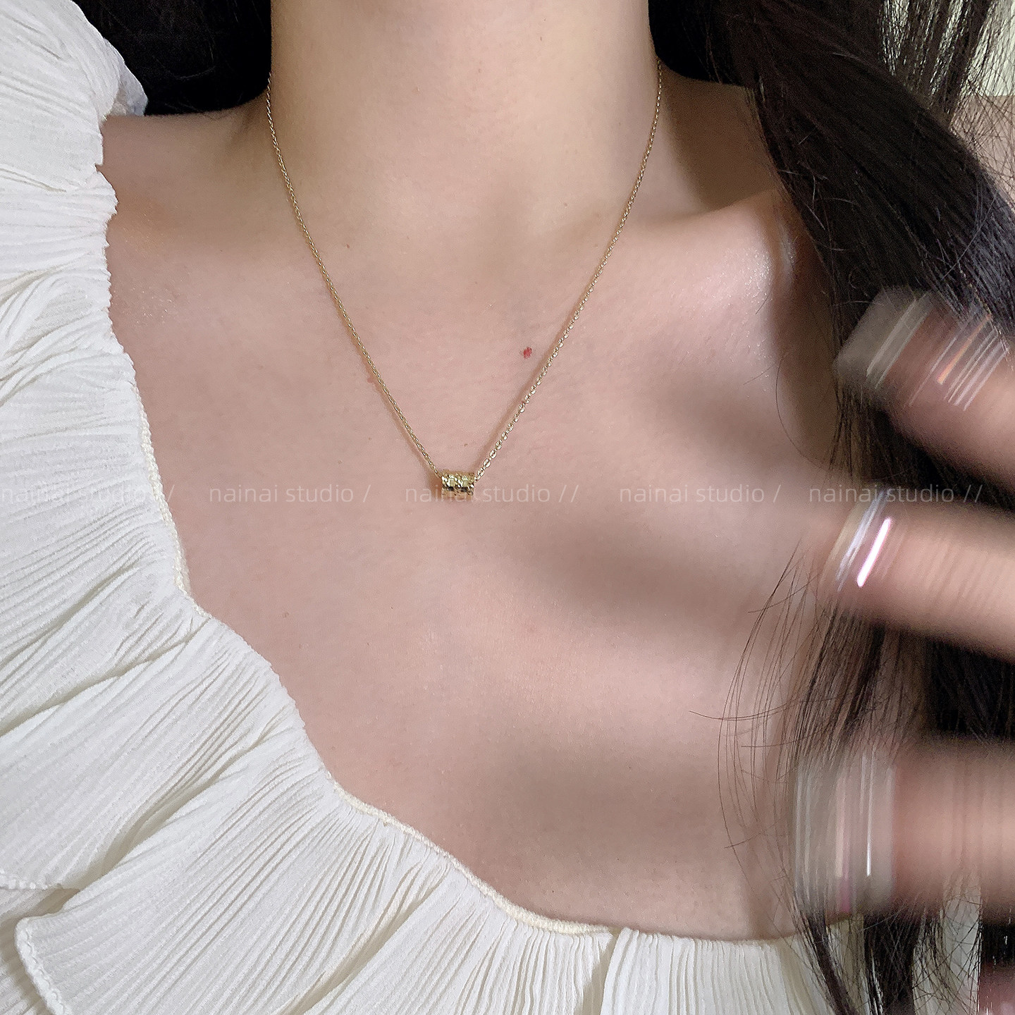 小蛮腰项链~轻奢小众设计高级感精致锁骨链2025新款颈链配饰女潮