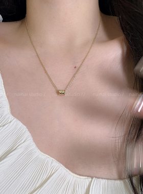 小蛮腰项链~轻奢小众设计高级感精致锁骨链2025新款颈链配饰女潮A