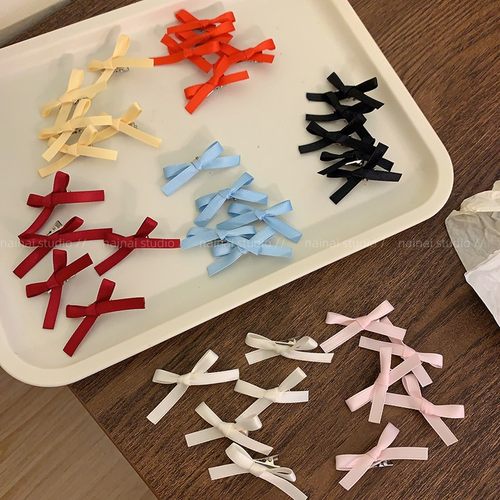 芭蕾风～5只装小号蝴蝶结