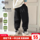 儿童冬加绒运动裤 休闲裤 男童束脚裤 2026新款 子 长裤 小象汉姆童装