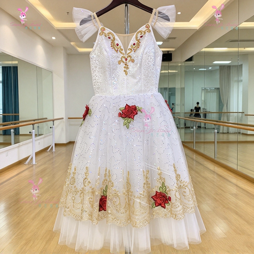 丹艺简易芭蕾舞花神演出服盘裙tutu比赛服表演服专业定制
