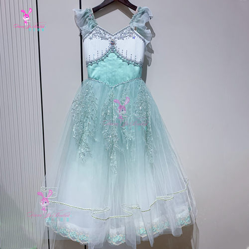 丹艺简易芭蕾舞仙女裙天鹅湖长纱裙演出服表演服比赛服专业定制