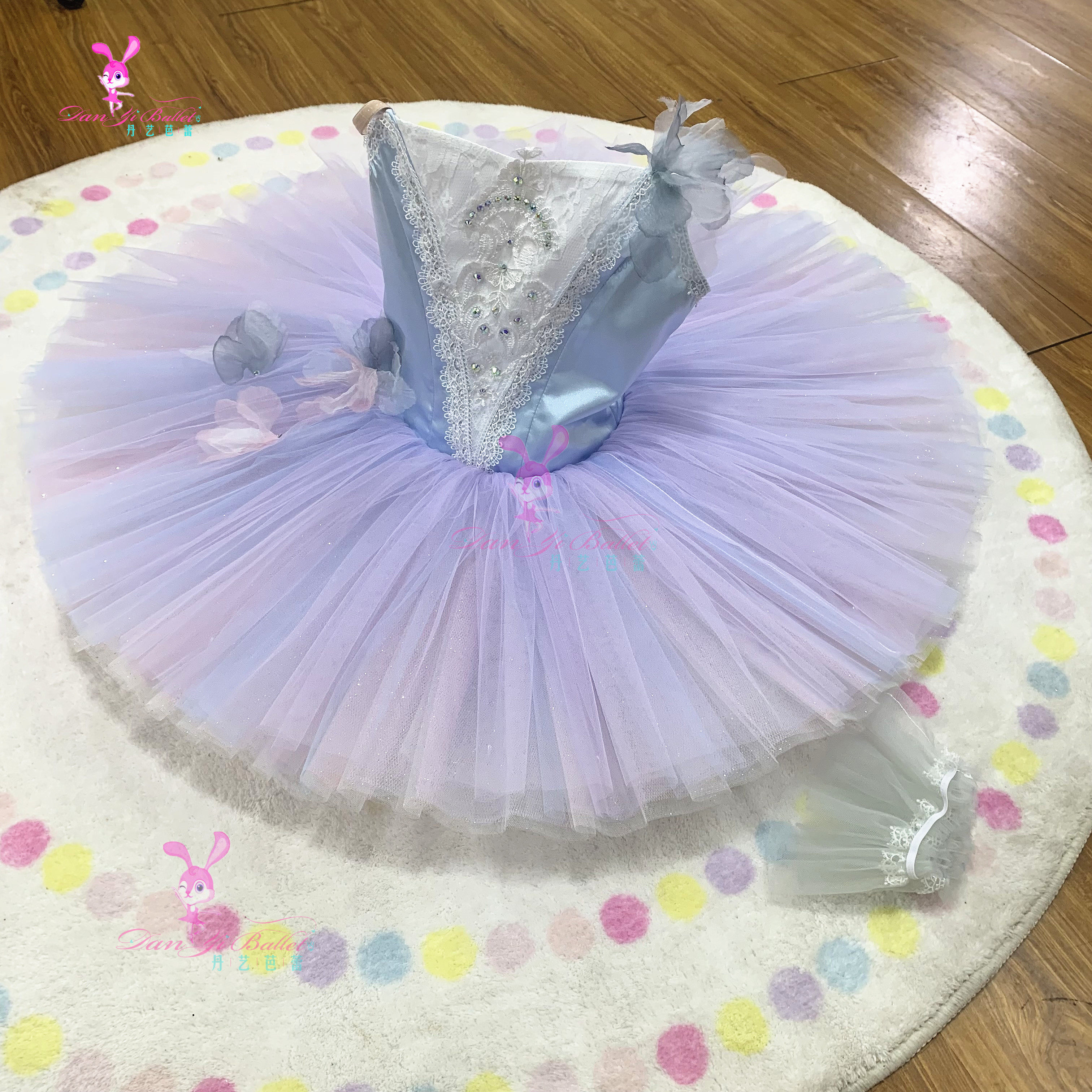 丹艺简易芭蕾舞水泽仙子盘裙tutu裙演出服表演服比赛服专业定制