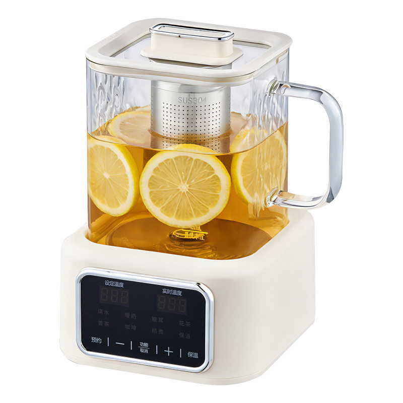 220V110V伏养生壶玻璃煮茶器电烧水壶煮茶壶花茶壶出口美加日台 - 实物图