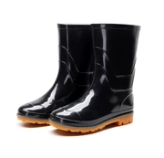 Giày đi mưa cho nam Giày ống nước ngắn Giày cao su nữ nhà bếp không thấm nước chống trượt cao - Rainshoes