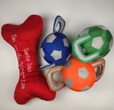 Игрушка для любимой собаки, игрушка Big Dog, буксир в футболе, звук, большая костяная подушка, золотой ретривер Samoyed