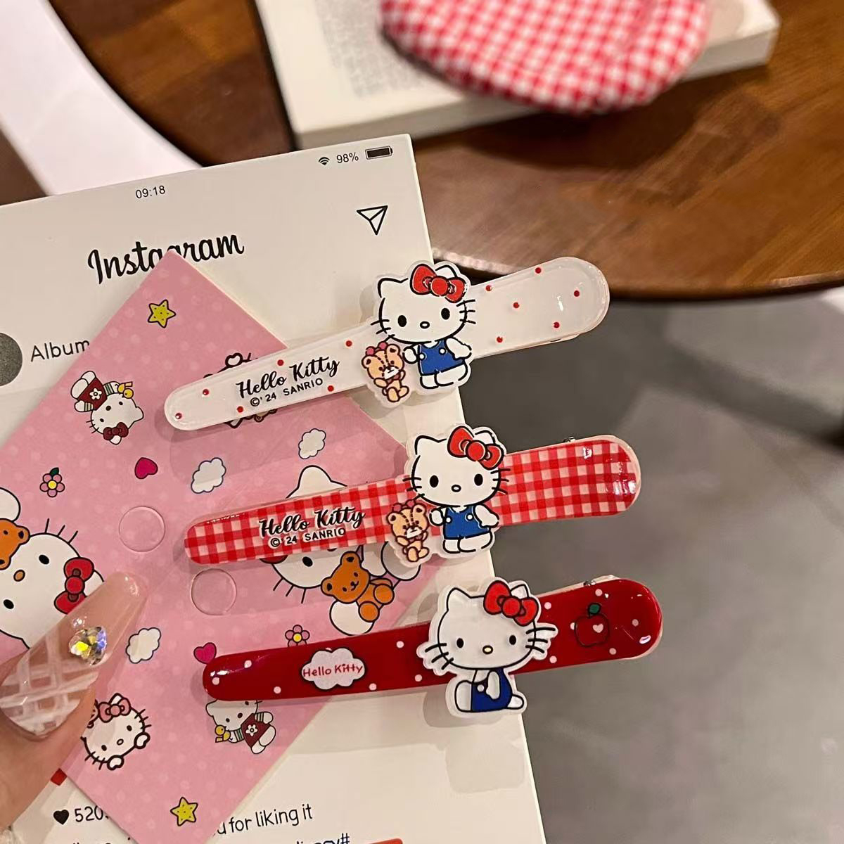 大号洗脸化妆夹子发夹无痕侧边夹