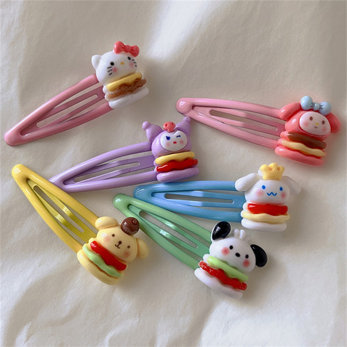 发夹树脂可爱三丽鸥bb夹学生