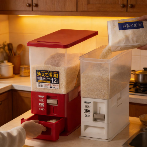 asvel家用自动防虫防潮储米箱