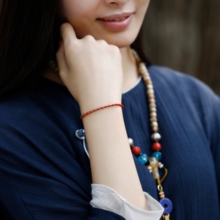 结福记本命年红绳手链2026年好运十全十美手绳情侣男女手工编织绳