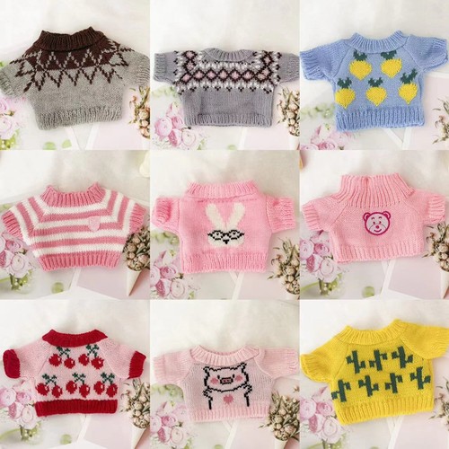 diy玩偶衣服娃娃毛衣搭配