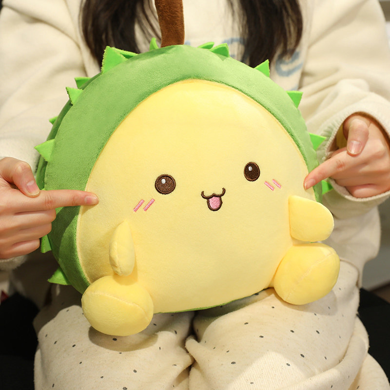 搞怪榴莲抱枕毛绒玩具吃货零食公仔床上抱睡玩偶情人节创意礼物女,玩具/童车/益智/积木/模型,毛绒/玩偶/公仔/布艺类玩具,淘宝优惠券,粉丝福利购,淘宝优惠卷