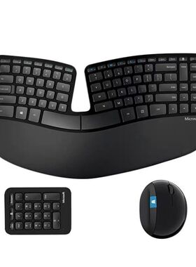 Microsoft/微软Sculpt人体工学桌面套装 无线蓝牙键鼠套装