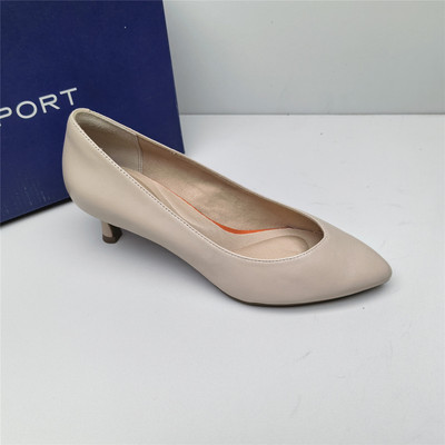 Rockport/乐步正品撤柜换季清仓尖头羊皮舒适时装女通勤鞋W版偏大
