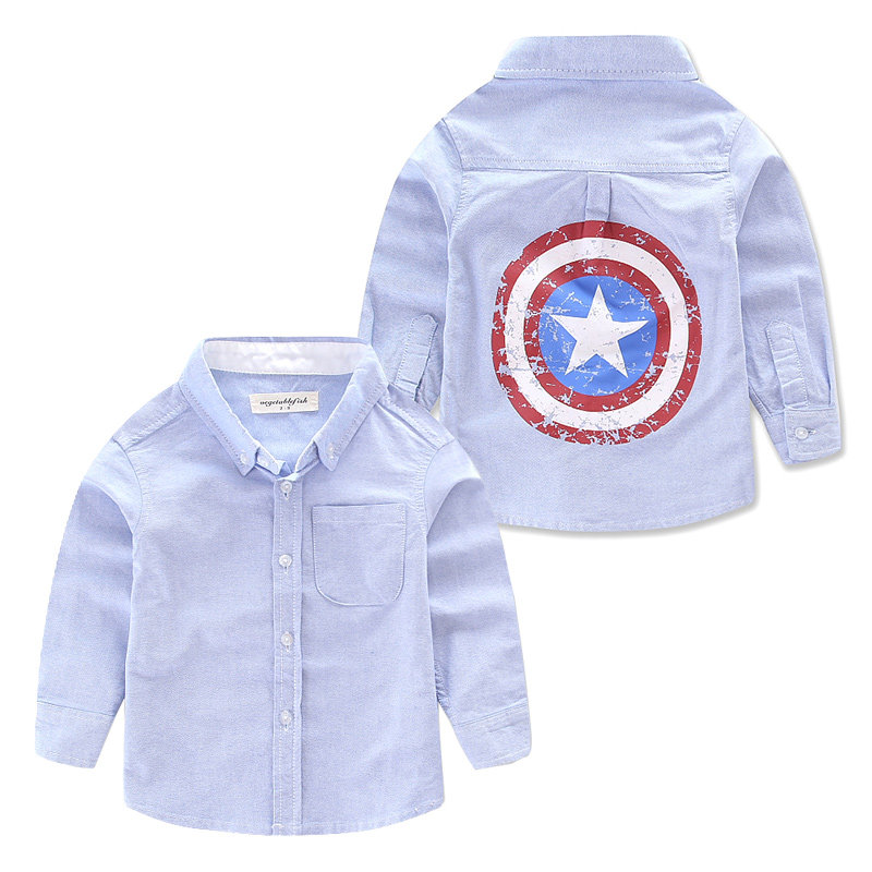 Chemise garcon à manche longue - Ref 2075234 Image 1