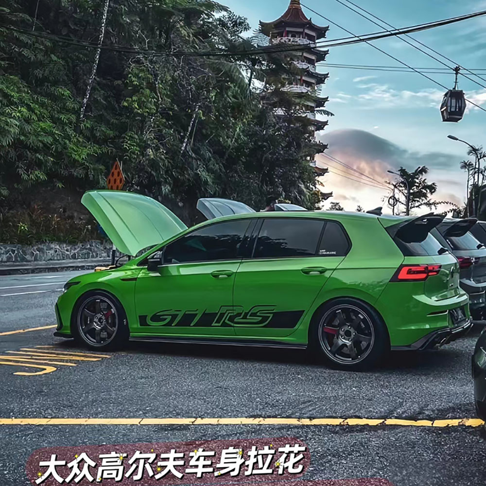 大众GTI车贴拉花高尔夫6
