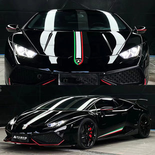 兰博基尼车贴拉花Huracan 饰车身汽车贴纸 Aventador引擎机盖改装