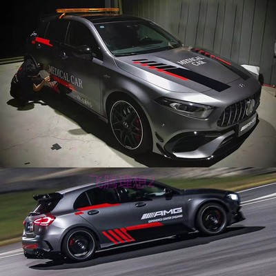 CLA45车贴拉花AMG赛车风