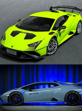 兰博基尼小牛车贴STO拉花 Huracan贴 performante赛道版车身贴纸