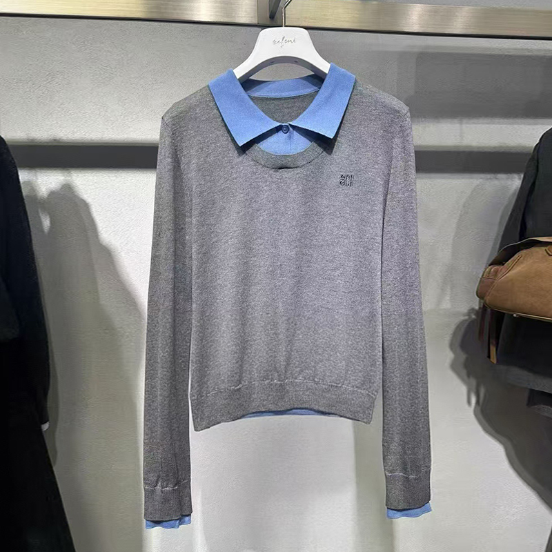 伊家商场同款2025秋冬新款针织衫