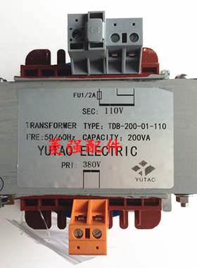 电梯配件 变压器TDB-200-01-110 380V变110V  200VA变压器