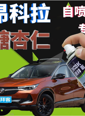 别克昂科拉补漆笔糖杏仁汽车划痕修复自喷漆棕色橙色手喷漆橘色