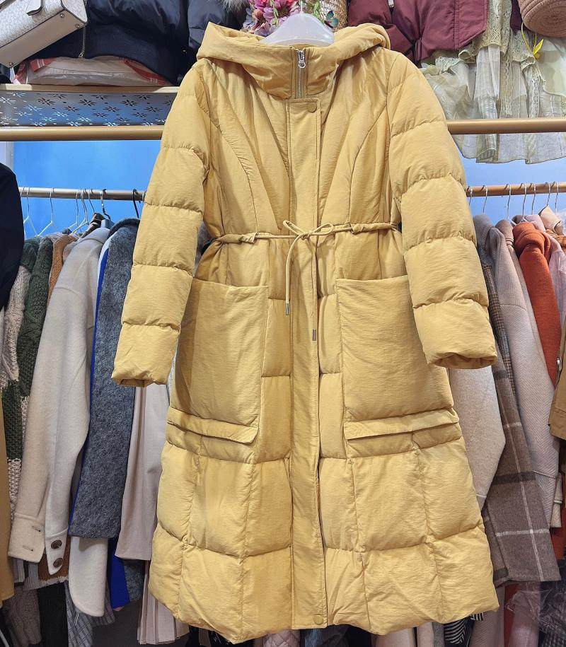 女子会舍之R.T.专柜正品冬季连帽抽绳中长款羽绒服外套R125192126,女装/女士精品,羽绒服,淘宝优惠券,粉丝福利购,淘宝优惠卷