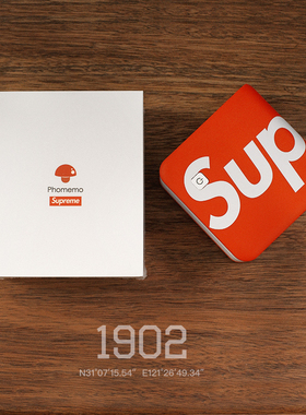 微瑕折扣 SUPREME x PHOMEMO M02 PRO 迷你便携无线热敏打印机