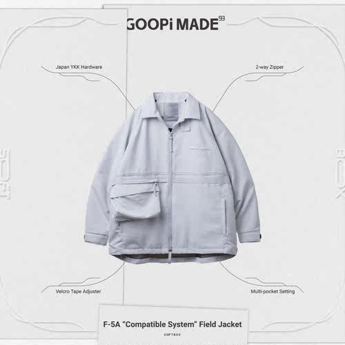 折扣GOOPiMADEF-5A拉链夹克