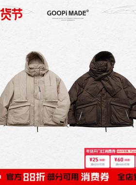 现货 GOOPiMADE 3M Thinsulate Parka VI-F6M 孤僻棉服夹克外套