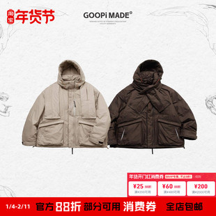 现货 GOOPiMADE 3M Thinsulate Parka VI-F6M 孤僻棉服夹克外套