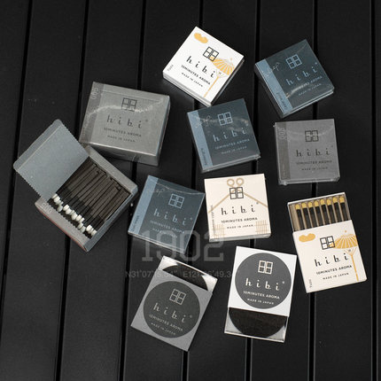 日本hibi火柴线香日式香氛旅行口袋便携礼物随身香薰 余文乐同款
