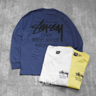 TEE 城市限定 新加坡DSM 巴黎东京伦敦首尔 T恤 现货 长袖 Stussy
