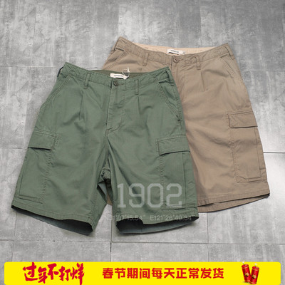 现货NONNATIVE25SS工装短裤