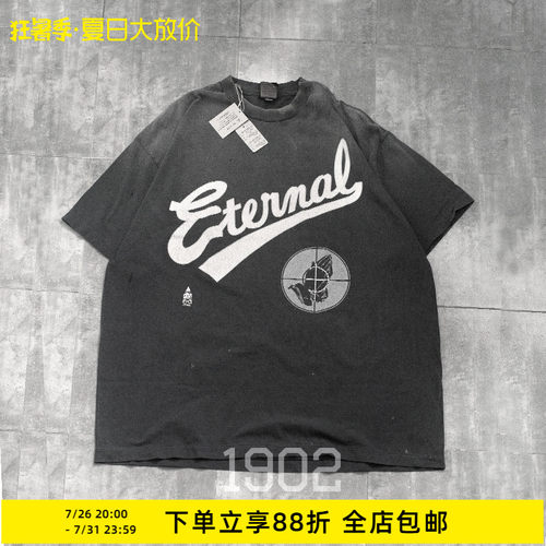 SAINTMxxxxxxFOG联名款短袖
