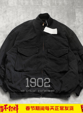 现货 COMOLI 25AW COTTON G8 JACKET 日本制水洗做旧口袋夹克外套