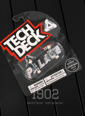 现货 Palace 25Fw Fast Tech Deck 翻客联名款 解压玩具 手指滑板