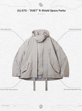 现货 GOOPiMADE (A).07G “DUET” R-Shield Space Parka孤僻外套