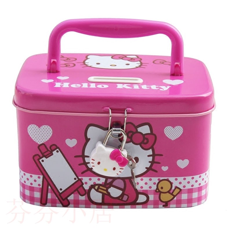 hello originality Little Girl girl birthday gift Kitty Piggy bank Lock lovely Cartoon Piggy bankin the Festive supplies/Gift , Gift ideas , Piggy bank  category - from Buy2taobao.com to provide professional Taobao agent buy service