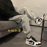 浅灰色加绒