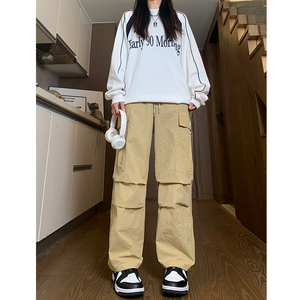 现货主推秋冬新款中性风工装休闲裤NB986P60 控78图片